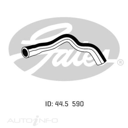 Gates Lower Radiator Hose - 05-0184