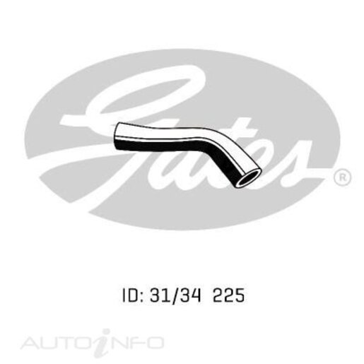 Gates Lower Radiator Hose - 05-0189