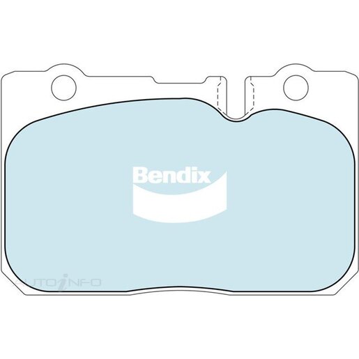 Bendix Front Brake Pads - DB1421-GCT