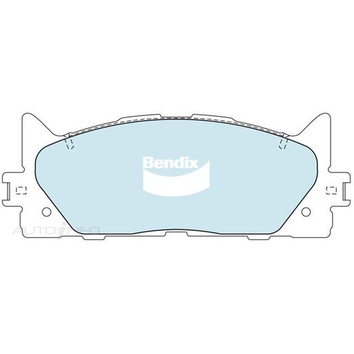 Bendix Ceramic Front Brake Pads - DB1800-GCT