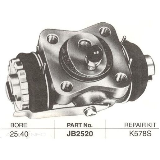 Protex  Rear Wheel Cylinder - JB2520