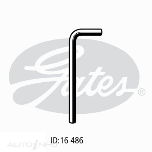 Gates Heater Hose - 02-0281