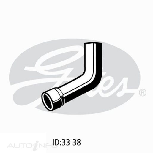 Gates Upper Radiator Hose - 05-1030