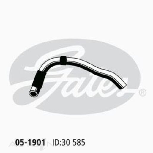 Gates Lower Radiator Hose - 05-1876