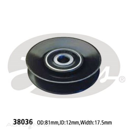 Gates Drive Belt Tensioner Pulley - 38036