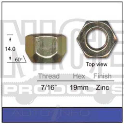 Nice Products Wheel Nut - NN100