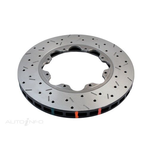 DBA Disc Brake Rotor Street Cross Drilled & Slotted - DBA52500.1XS