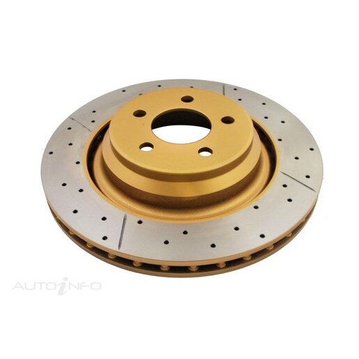 DBA Disc Brake Rotor Street Cross Drilled & Slotted - DBA2445X