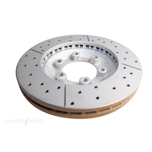 DBA Disc Brake Rotor Street Cross Drilled & Slotted - DBA2840X