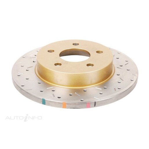 DBA Disc Brake Rotor Street Cross Drilled & Slotted - DBA42053XS