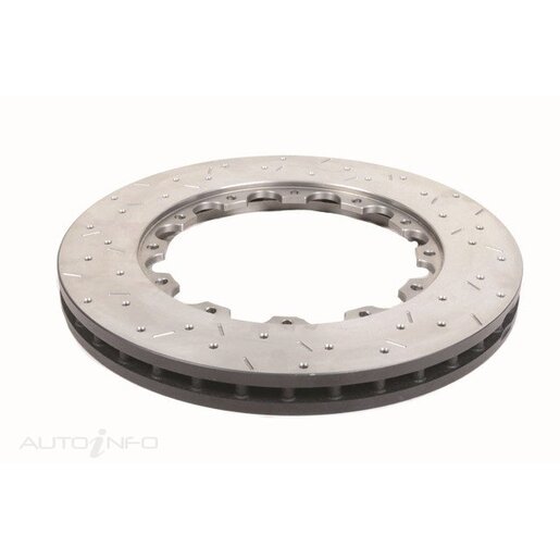 DBA Disc Brake Rotor Street Cross Drilled & Slotted - DBA52992.1XS