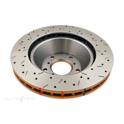 DBA Disc Brake Rotor Street Cross Drilled & Slotted - DBA4048XS