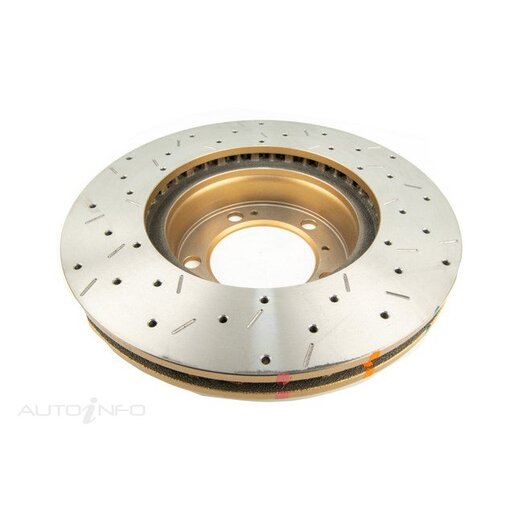 DBA Disc Brake Rotor Street Cross Drilled & Slotted - DBA42394XS