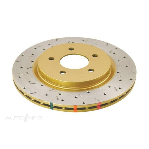 DBA Disc Brake Rotor Street Cross Drilled & Slotted - DBA42114XS