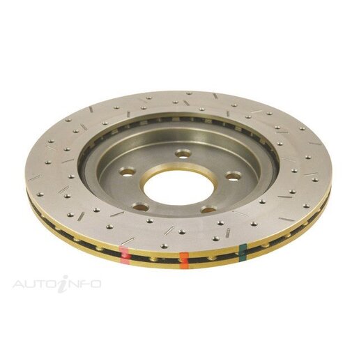 DBA Disc Brake Rotor Street Cross Drilled & Slotted - DBA42114XS