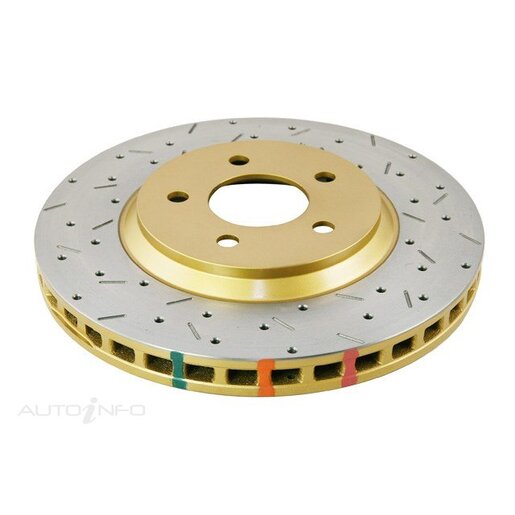 DBA Disc Brake Rotor Street Cross Drilled & Slotted - DBA42113XS