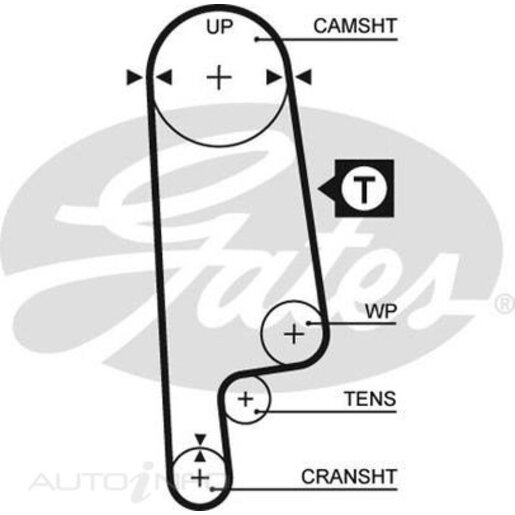 Gates Timing Belt - T143