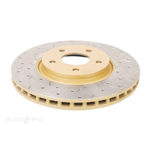 DBA Disc Brake Rotor Street Cross Drilled & Slotted - DBA42052XS