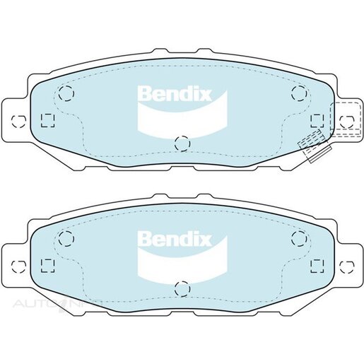 Bendix Rear Brake Pads - DB1396-HD