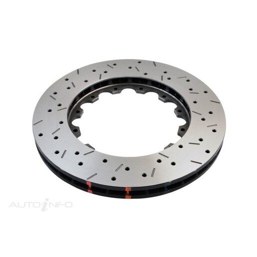 DBA Disc Brake Rotor Street Cross Drilled & Slotted - DBA5000.1XS