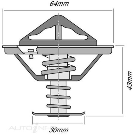 Tridon Thermostat - TT297-180