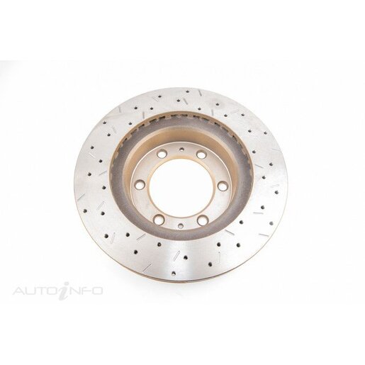 DBA Disc Brake Rotor Street Cross Drilled & Slotted - DBA42716XS