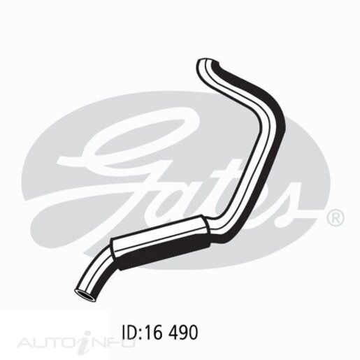 Gates Heater Hose - 02-0104