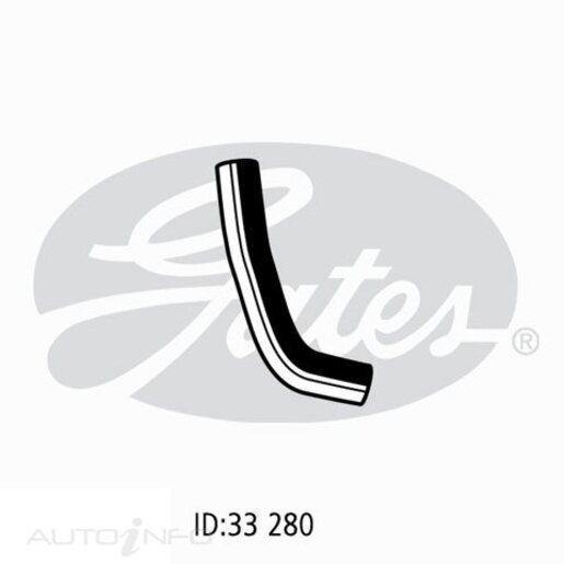 Gates Lower Radiator Hose - 05-0952