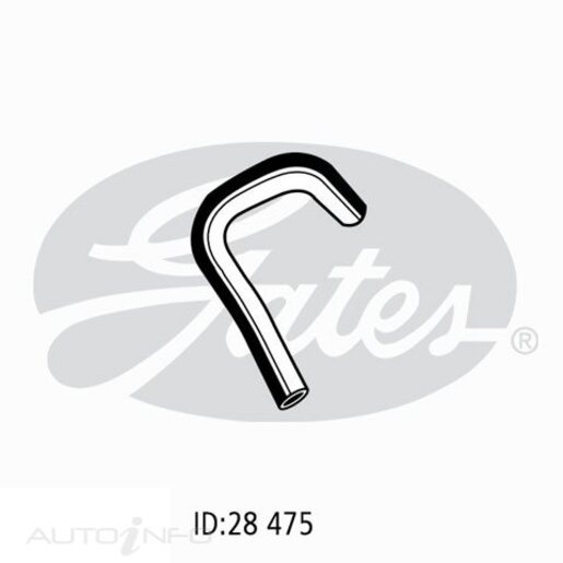 Gates Lower Radiator Hose - 05-0929