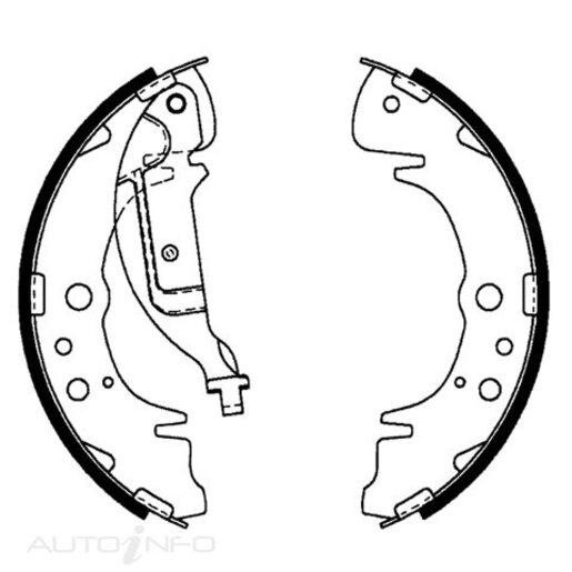 Bendix Rear Brake Shoes - BS1778