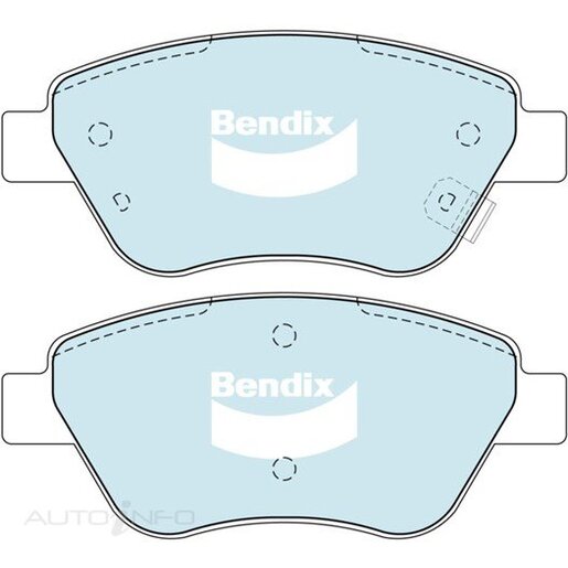 Bendix Front Brake Pads - DB1712-GCT