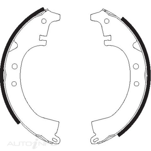 Bendix Rear Brake Shoes - BS1358