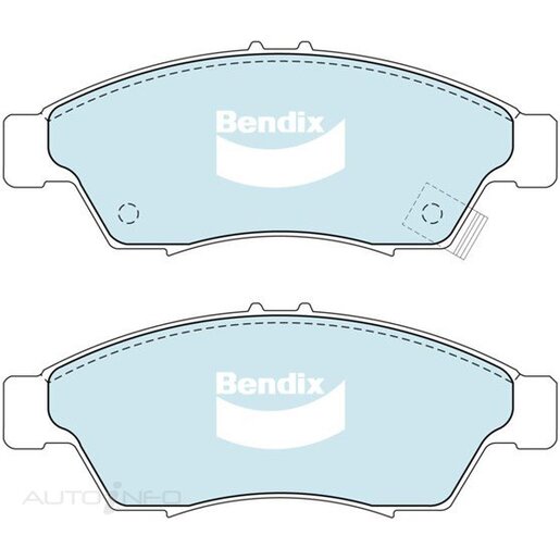 Bendix Front Brake Pads - DB1733-GCT