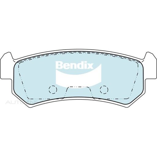 Bendix Rear Brake Pads - DB1690-GCT