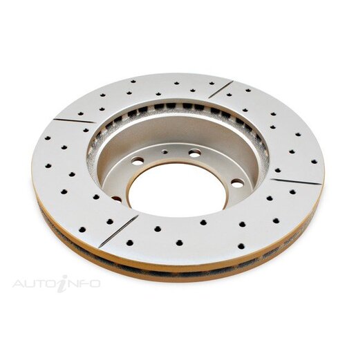 DBA Disc Brake Rotor Street Cross Drilled & Slotted - DBA2714X