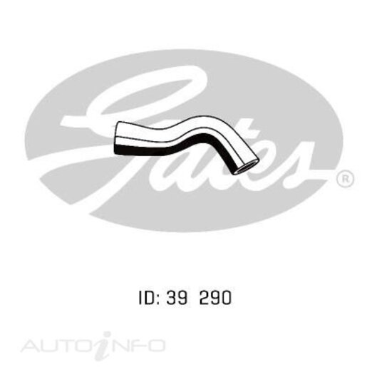 Gates Lower Radiator Hose - 05-0164