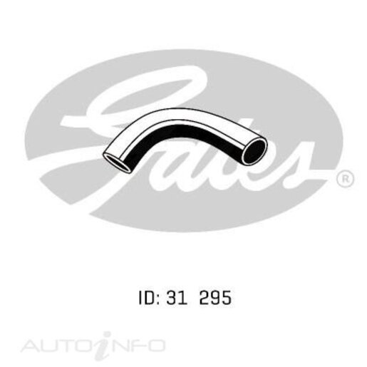 Gates Lower Radiator Hose - 05-0186