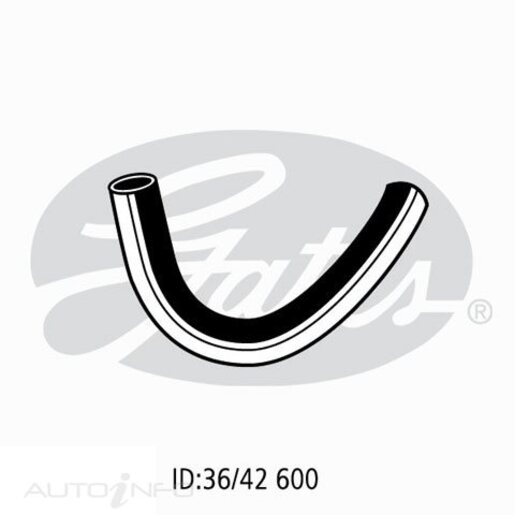 Gates Lower Radiator Hose - 05-0217