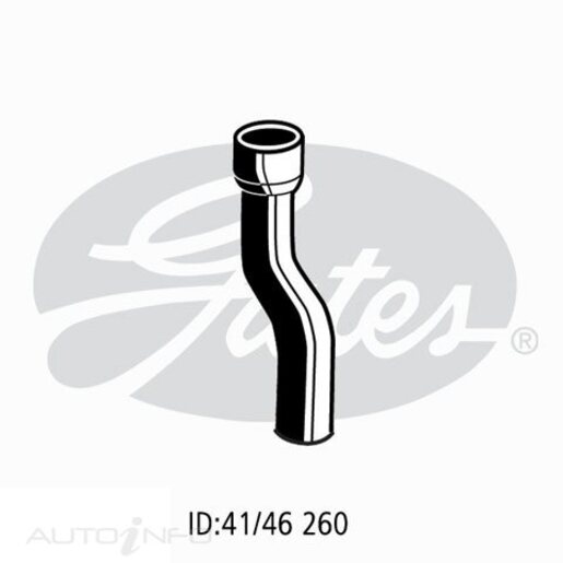 Gates Upper Radiator Hose - 05-0656