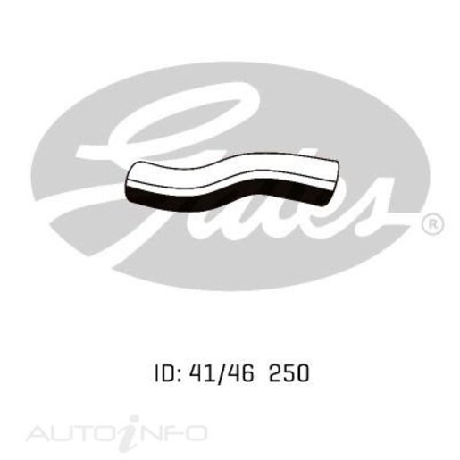 Gates Upper Radiator Hose - 05-0656