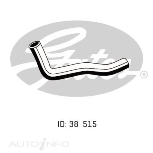 Gates Upper Radiator Hose - 05-0122