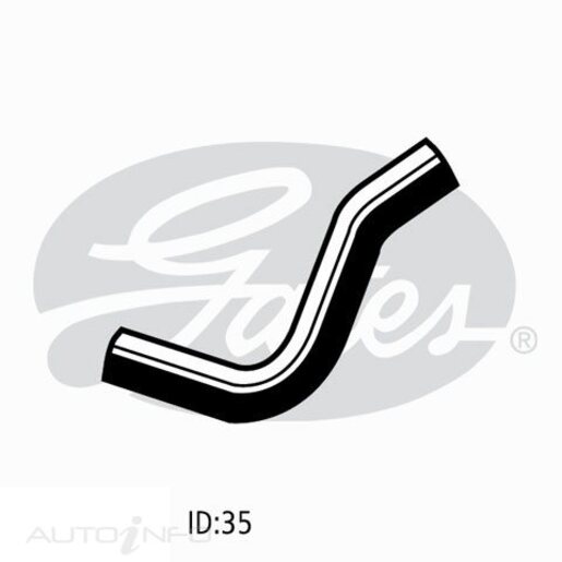 Gates Lower Radiator Hose - 05-0038