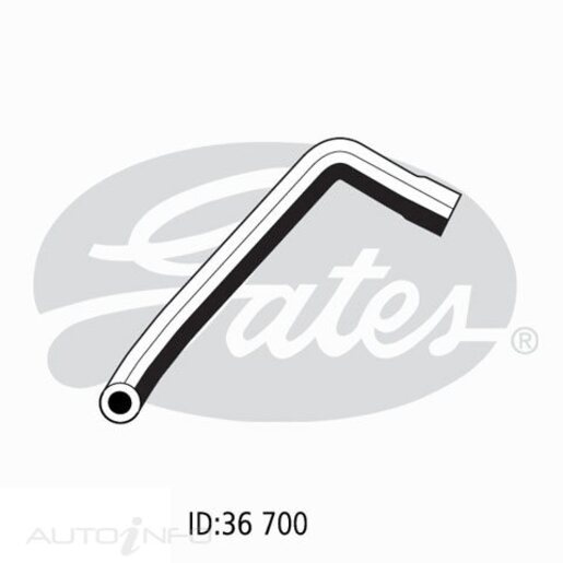 Gates Lower Radiator Hose - 05-0671