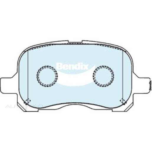 Bendix Front Brake Pads - DB1392-GCT