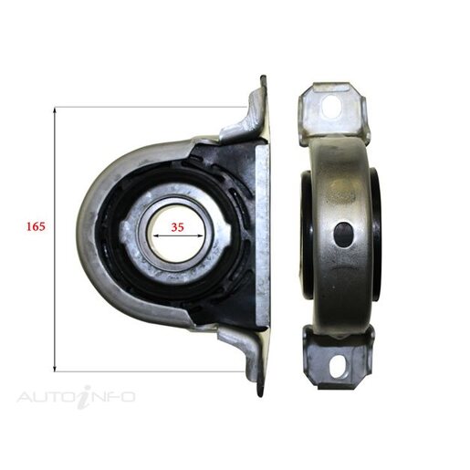 BWS Drive Shaft Centre Support Bearing - HB88107A