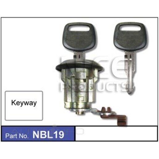 Nice Products Liftgate/Tailgate Lock Barrel - NBL19