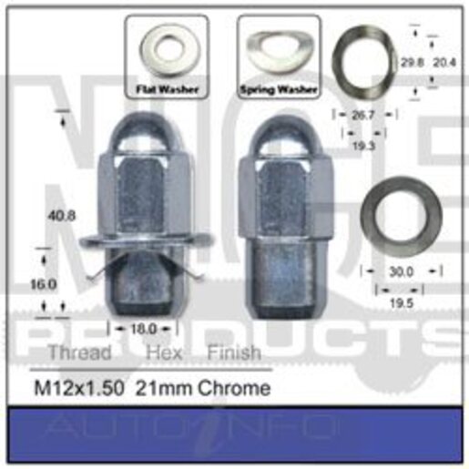 Nice Products Wheel Nut - M362