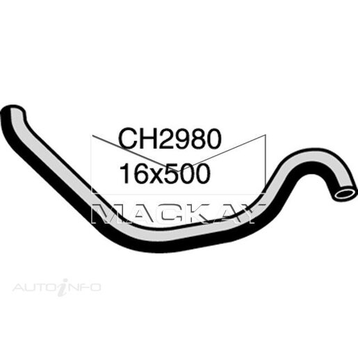 Mackay Heater Hose - CH2980