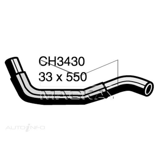 Mackay Radiator Lower Hose - CH3430