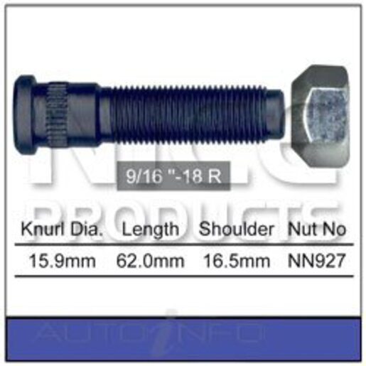 Nice Products Wheel Stud & Nut Set - NS987